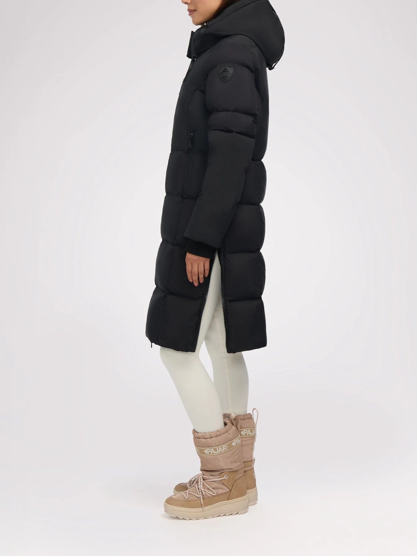Pajar Zaniah Women's Long Puffer Jacket Black