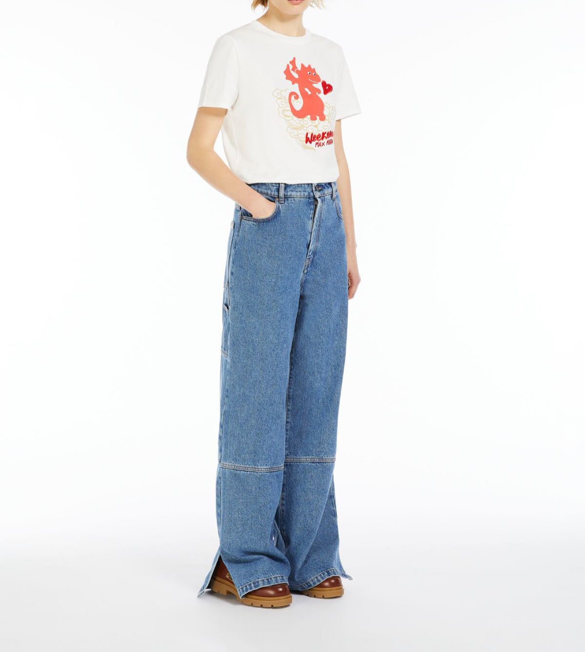 Max Mara Weekend Cinema Printed Jersey T-Shirt