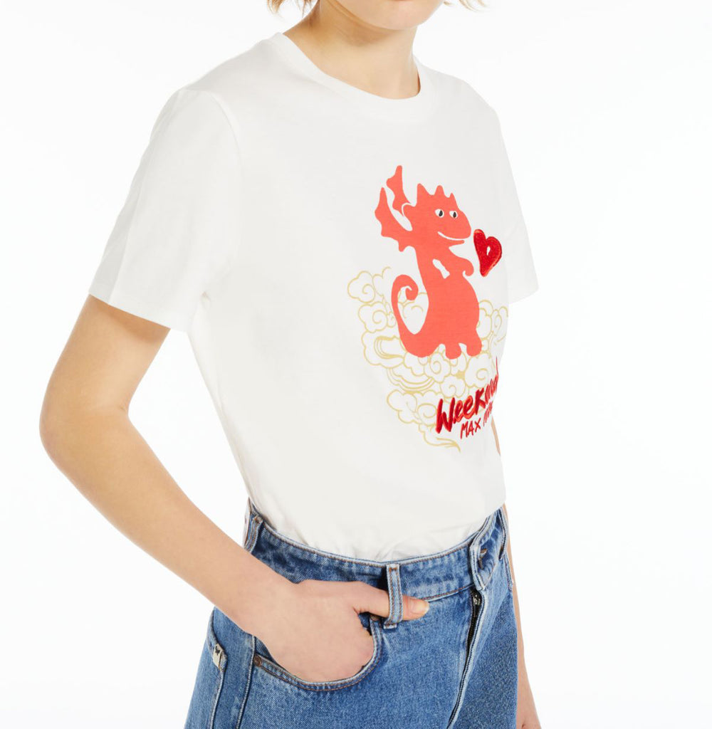 Max Mara Weekend Cinema Printed Jersey T-Shirt