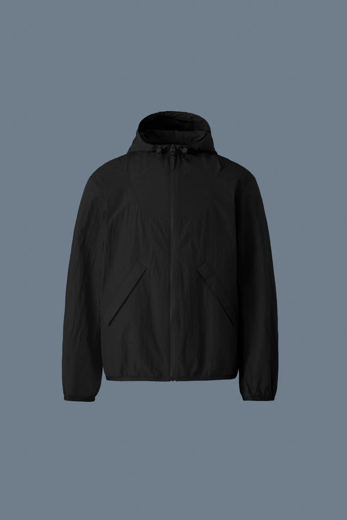 Mackage Reid Packable Rain Jacket Black