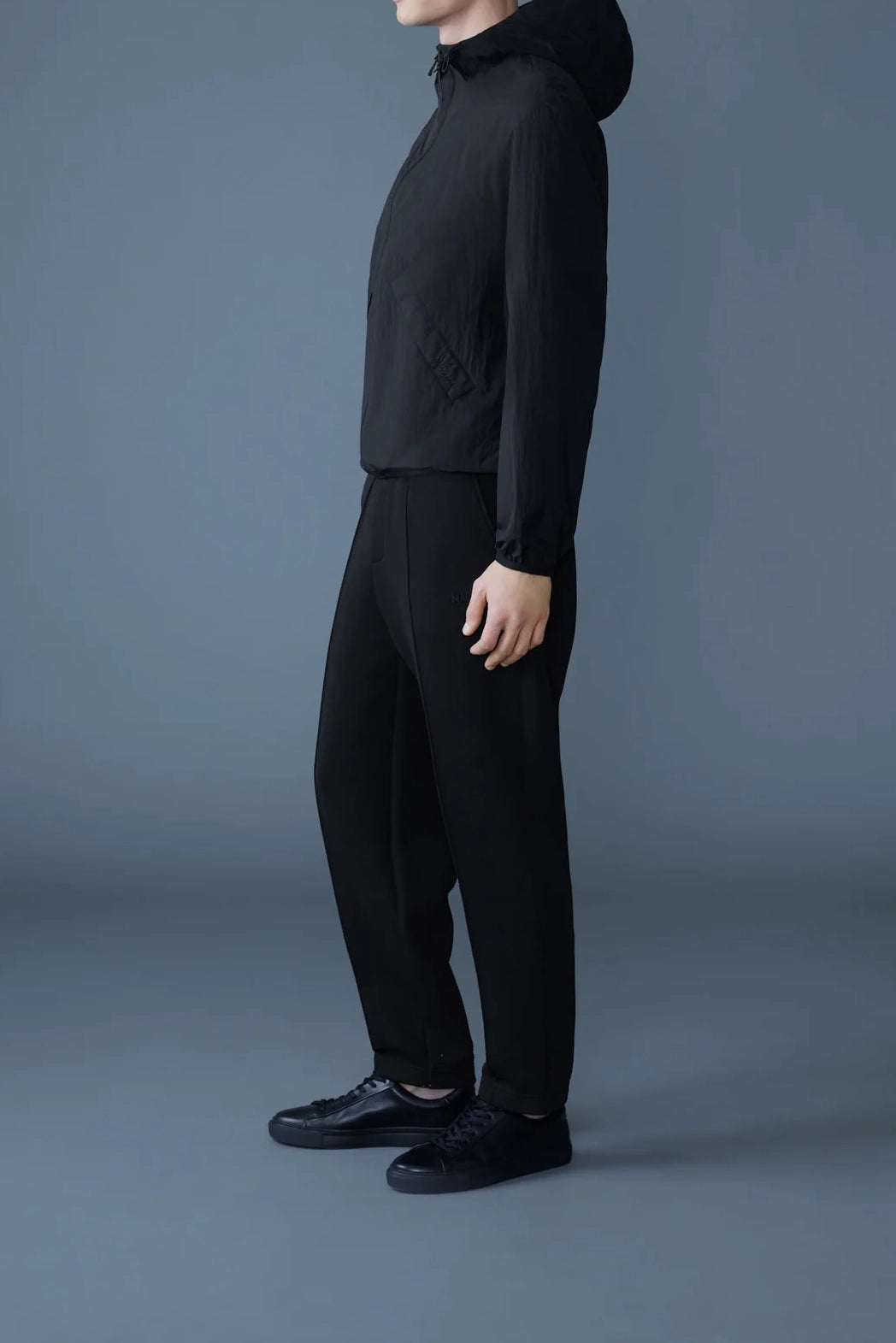 Mackage Reid Packable Rain Jacket Black