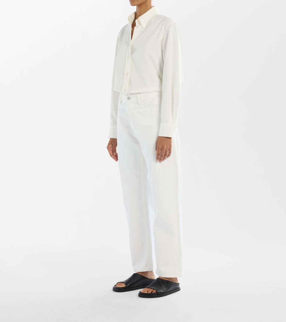 Studio Nicolson Ruthe Selvedge Jean White