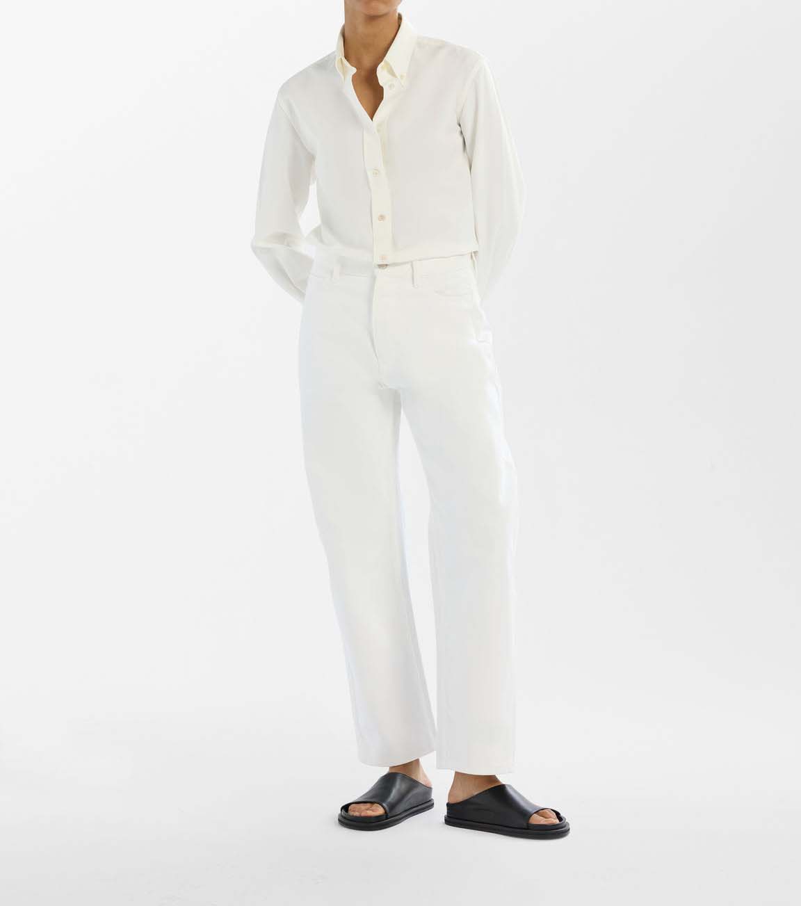 Studio Nicolson Ruthe Selvedge Jean White