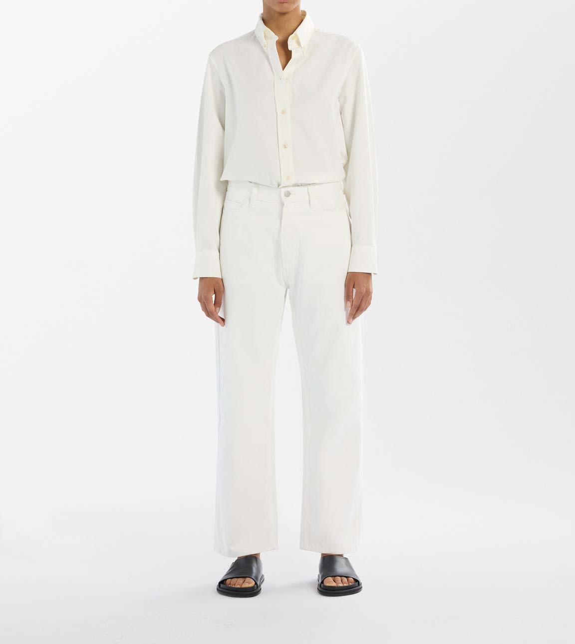 Studio Nicolson Ruthe Selvedge Jean White