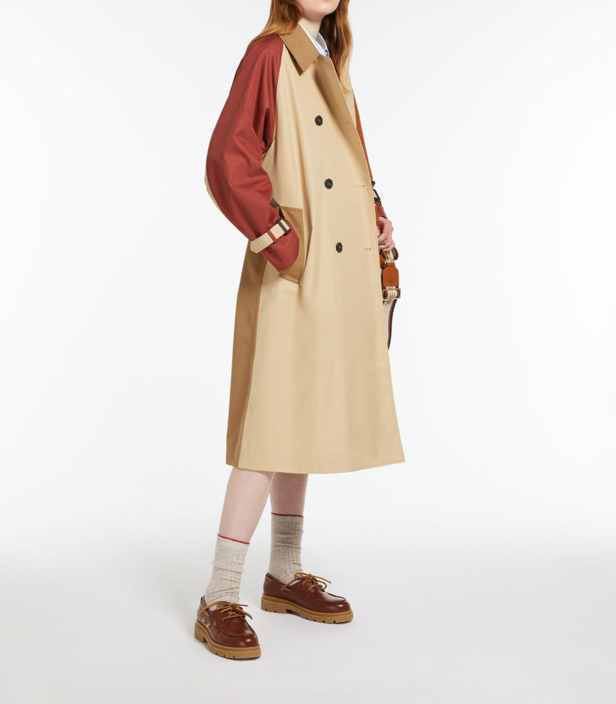Max Mara Weekend Canasta Reversible Water-Repellent Trench Coat