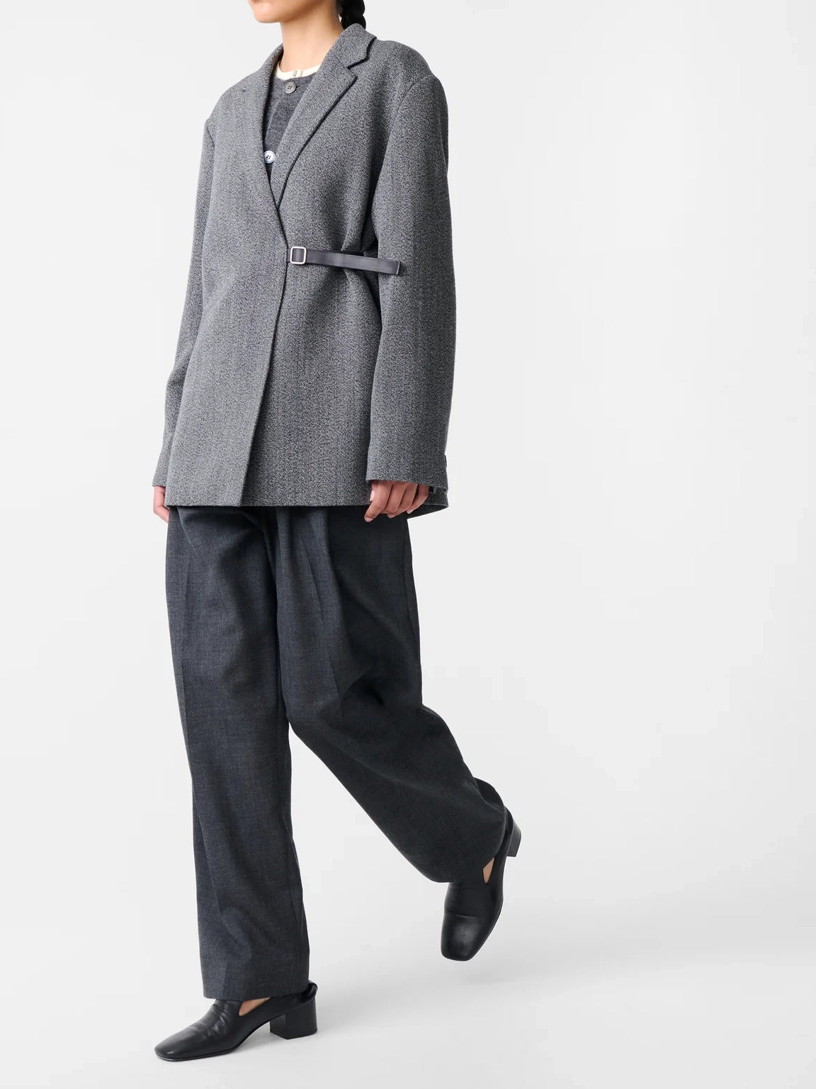 Studio Nicolson Silas Jacket Black White