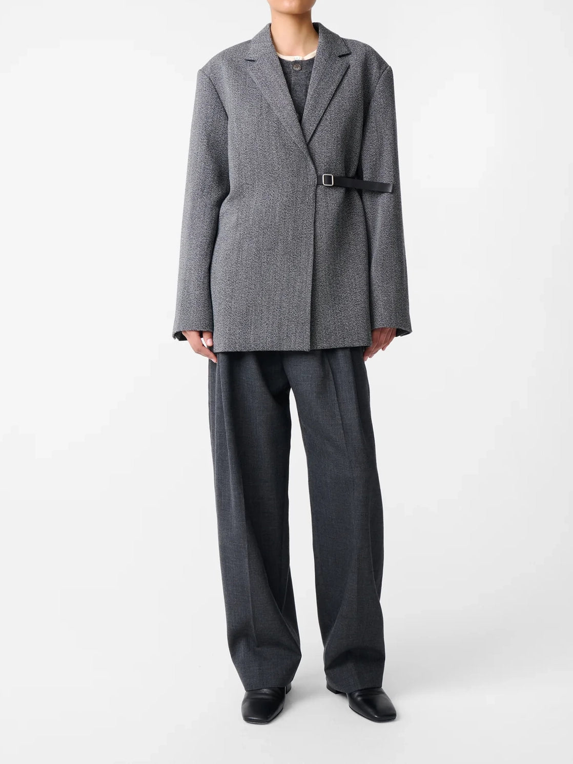 Studio Nicolson Silas Jacket Black White
