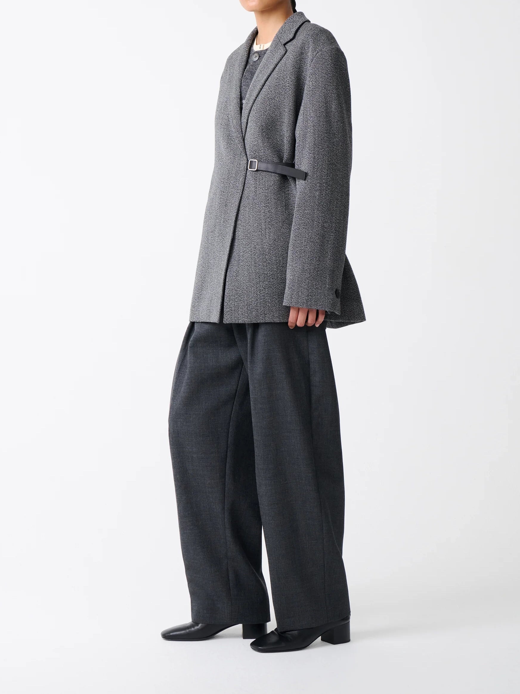 Studio Nicolson Silas Jacket Black White