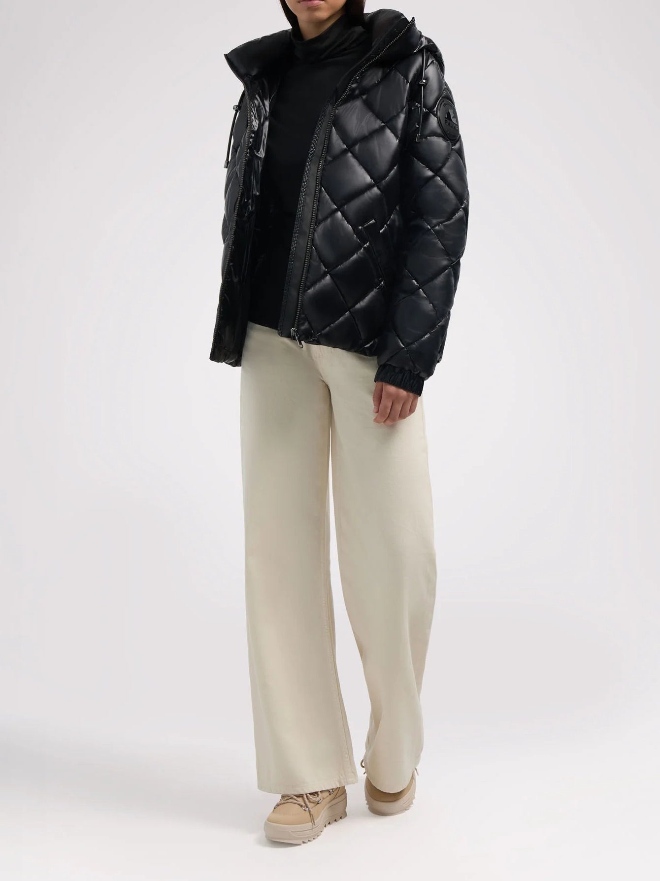 Pajar Skylynn Women's Boxy Puffer Black