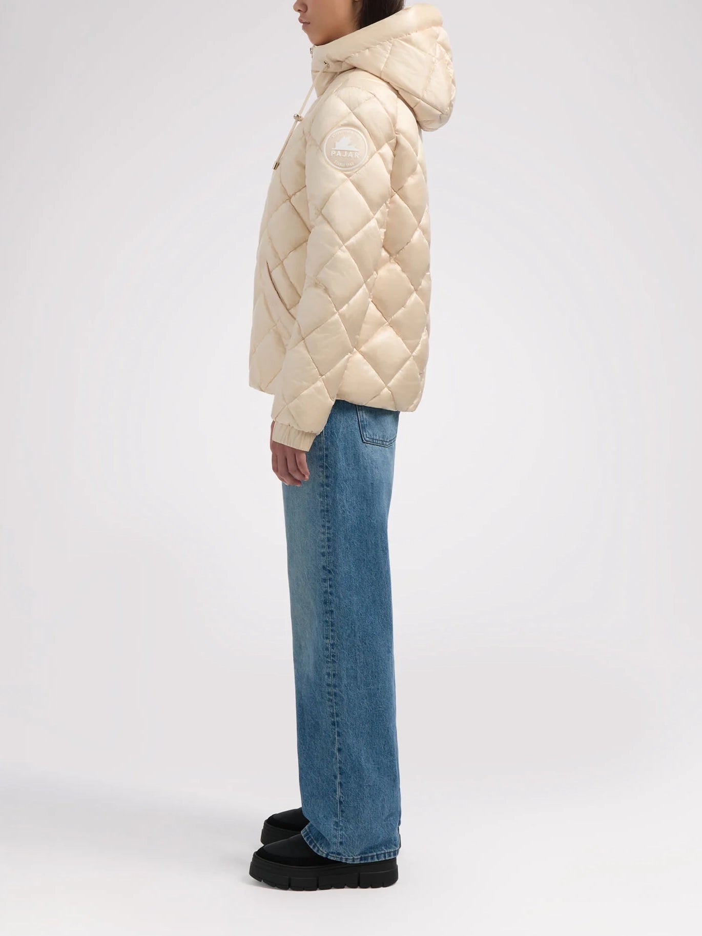 Pajar Skylynn Women's Boxy Puffer Chalk