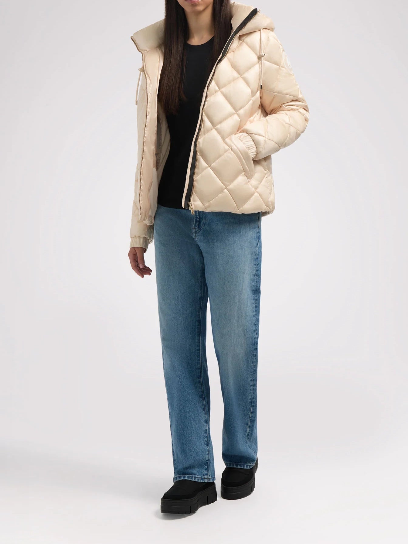 Pajar Skylynn Women's Boxy Puffer Chalk