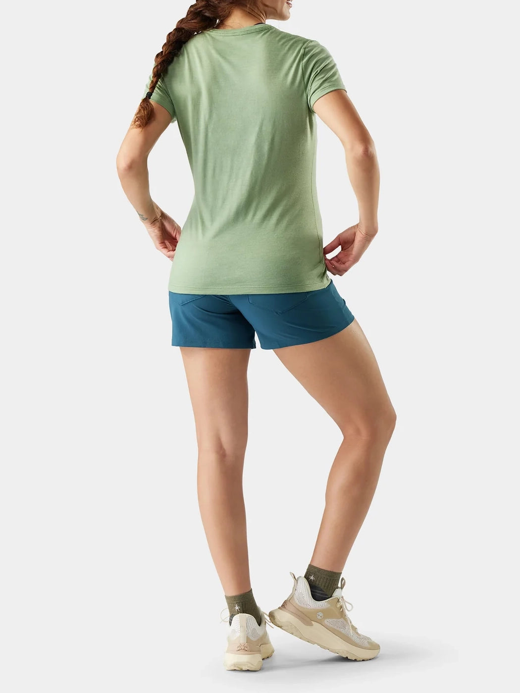 Smartwool Women's Merino Short Sleeve Green Tea