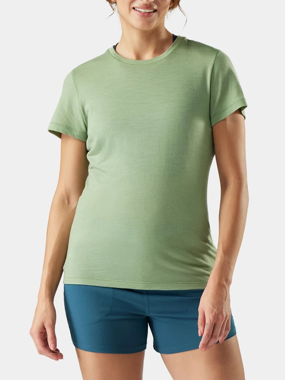 Smartwool Women's Merino Short Sleeve Green Tea