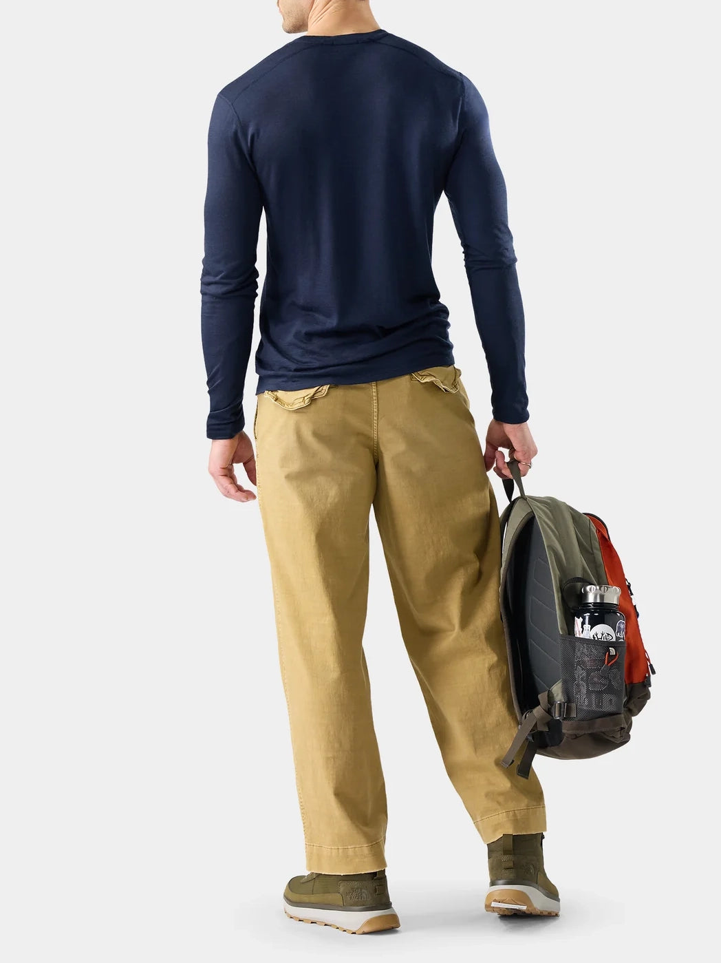 Smartwool Men's Classic All-Season Merino Base Layer Crew Boxed Deep Navy