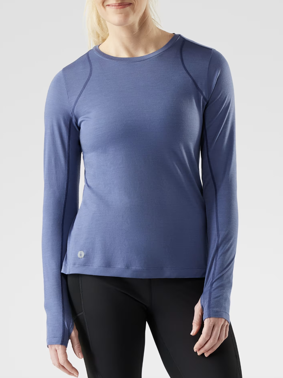 Smartwool Women's Active Long Sleeve Nightfall Blue