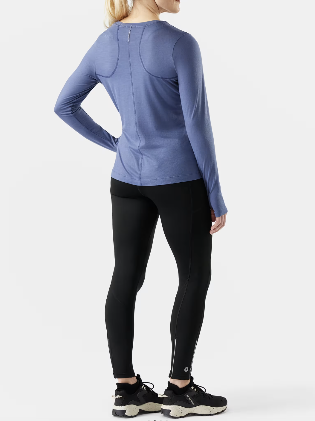 Smartwool Women's Active Long Sleeve Nightfall Blue