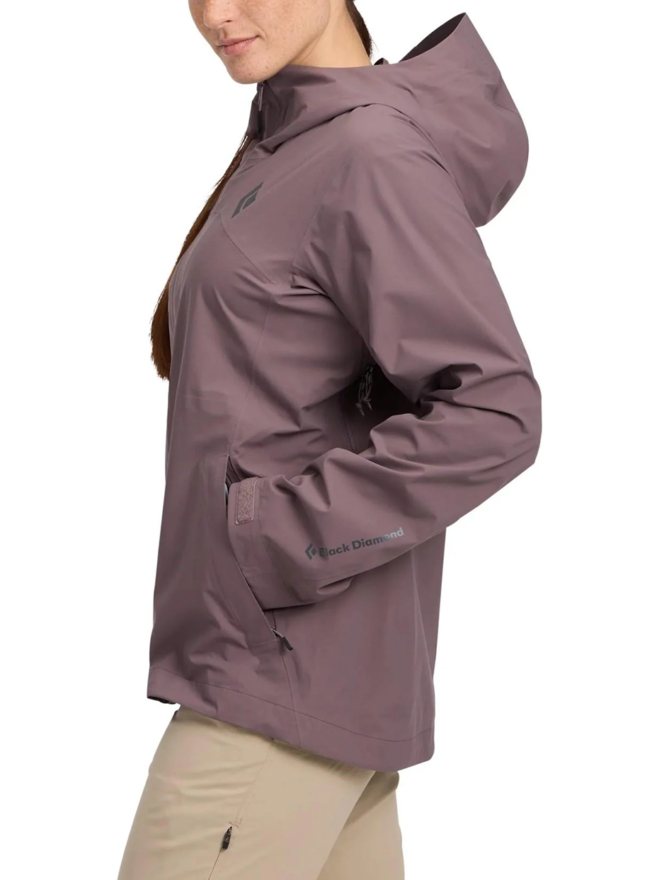 Black Diamond Women's Strataline Stretch Shell Dark Mauve