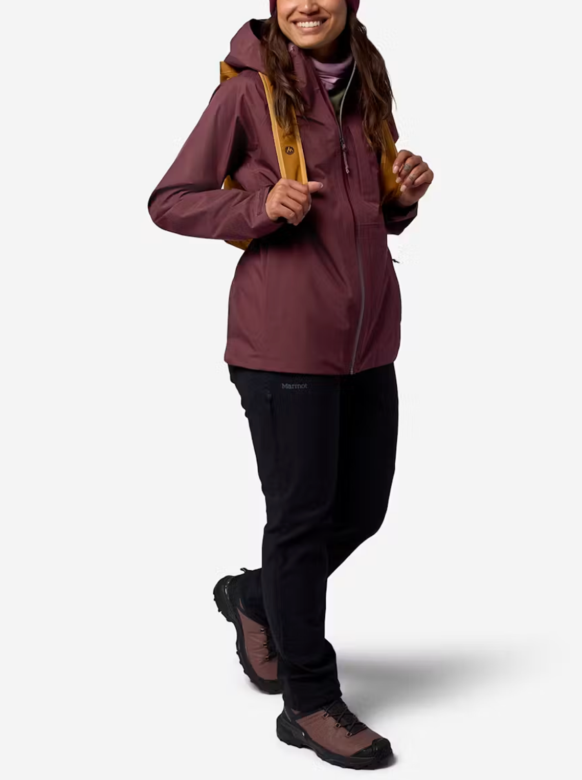 Marmot Women's Waypoint GORE-TEX® Rain Jacket Black Plum