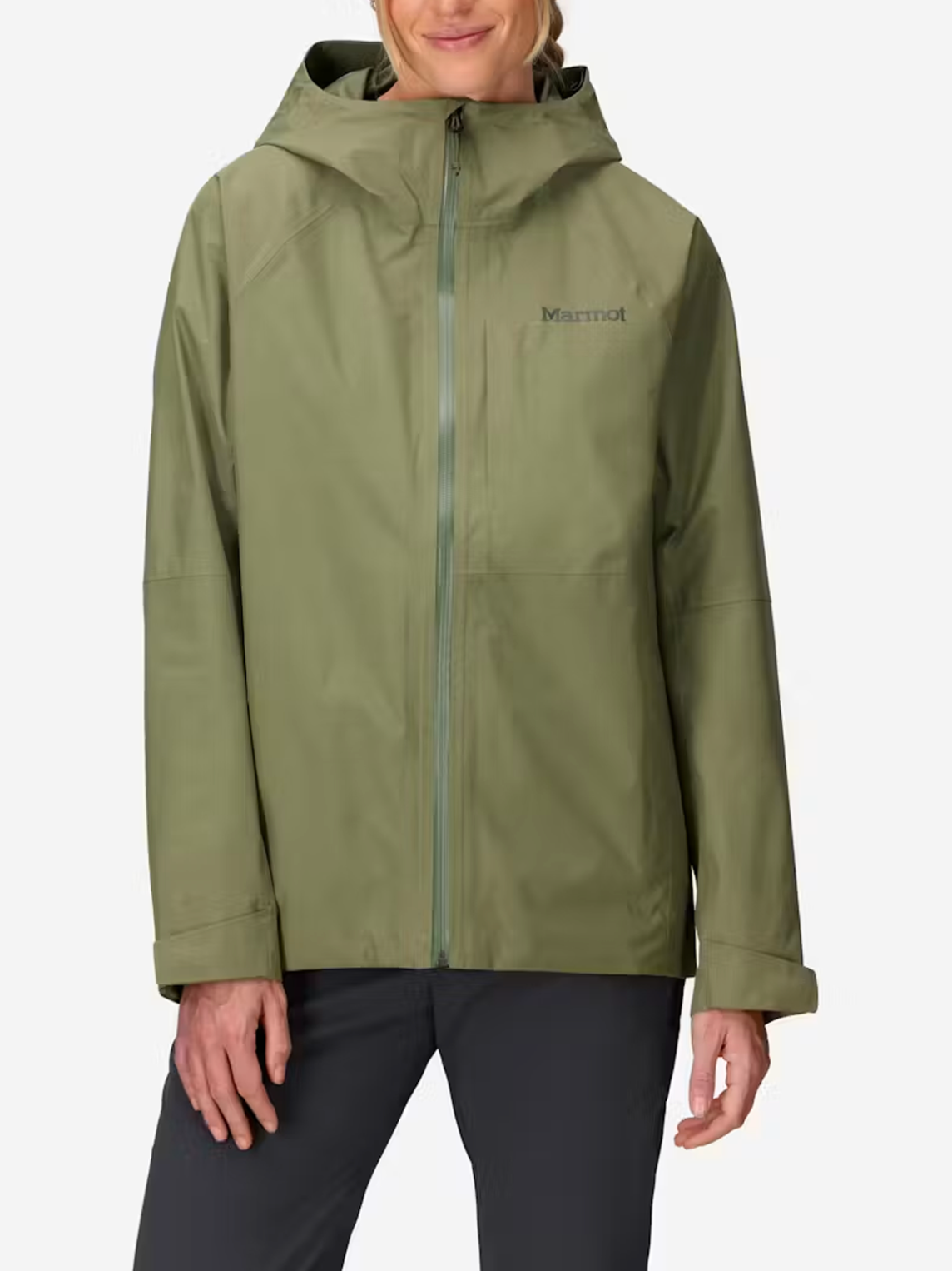 Marmot Women's Waypoint GORE-TEX® Rain Jacket Olive Grove