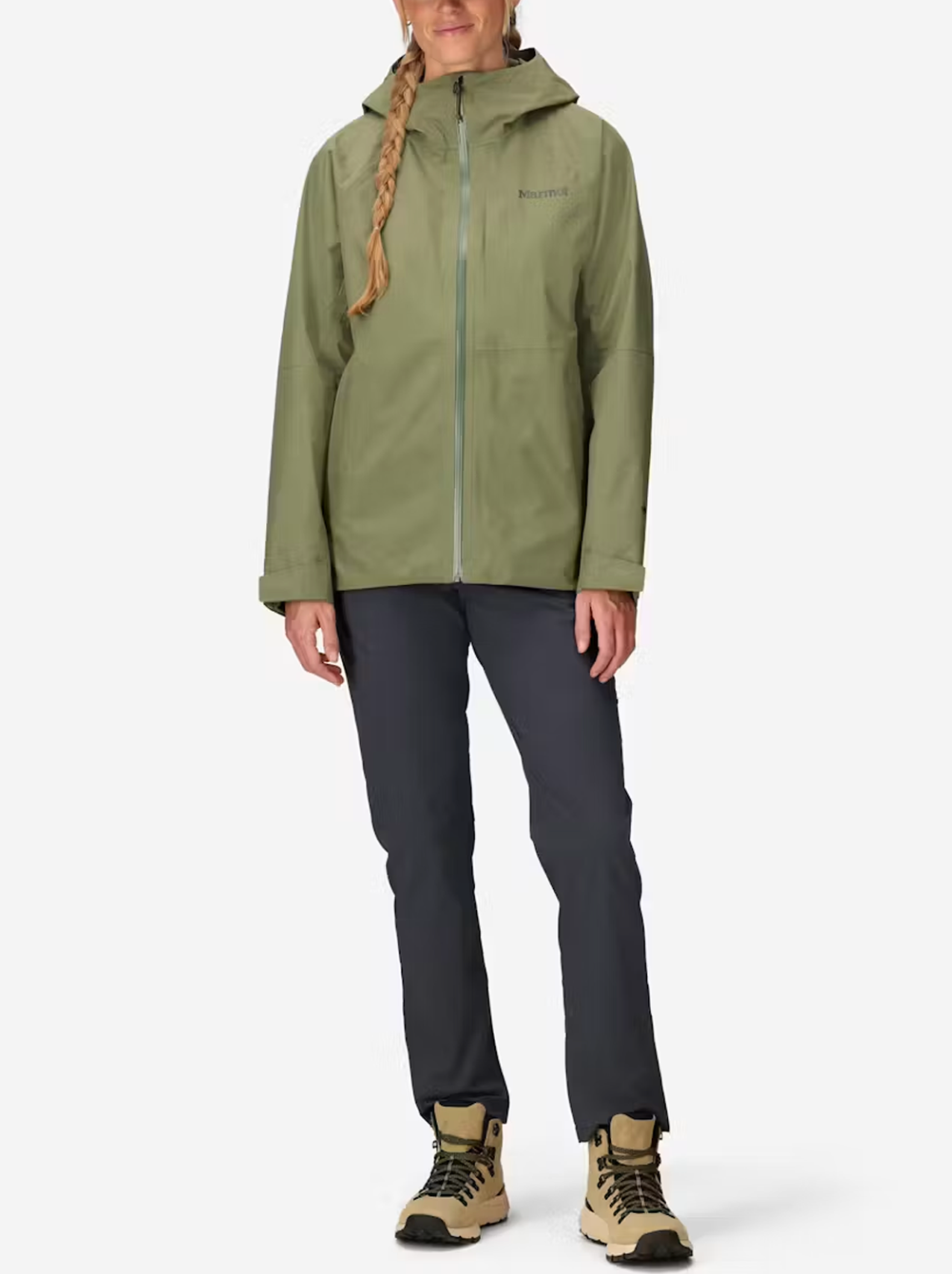 Marmot Women's Waypoint GORE-TEX® Rain Jacket Olive Grove