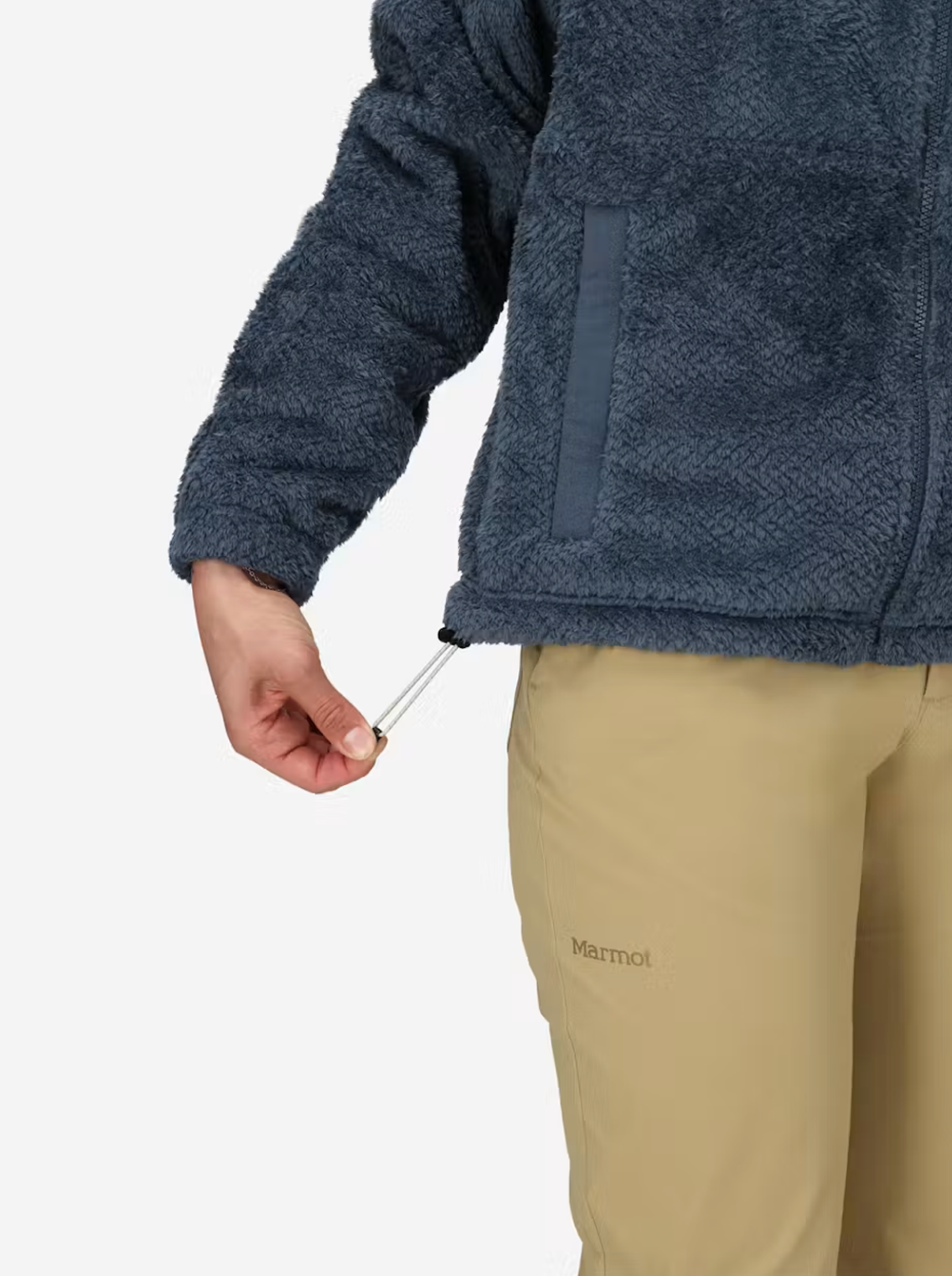 Marmot Women's Homestead Plush Sherpa Fleece Full-Zip Jacket Thunderhead