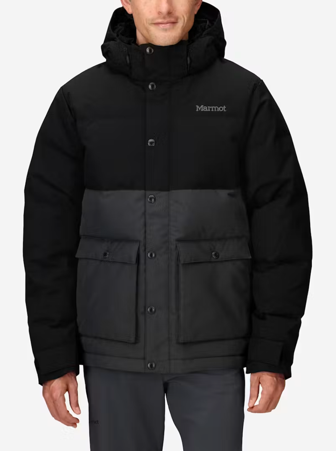 Marmot Men's Fordham Down Waterproof Jacket Black
