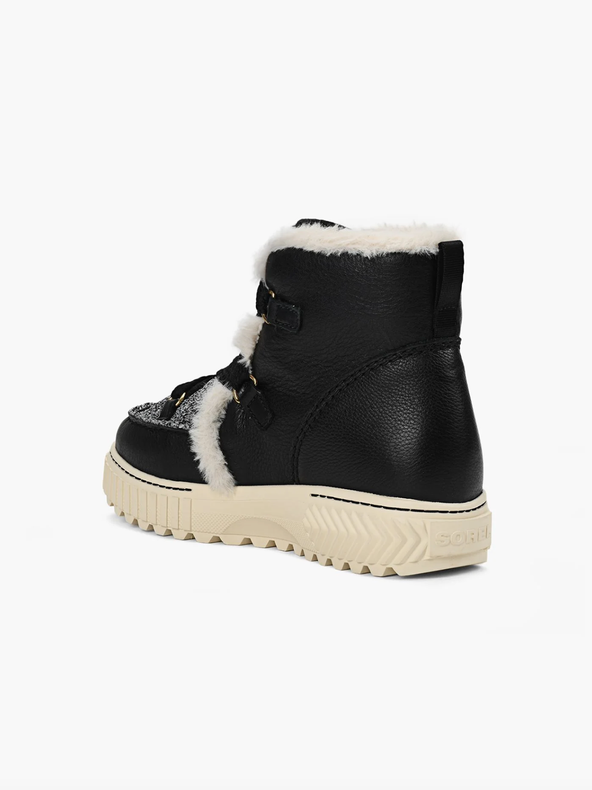 Sorel Women's Ona Ave™ Alpine Waterproof Boot Black Chalk