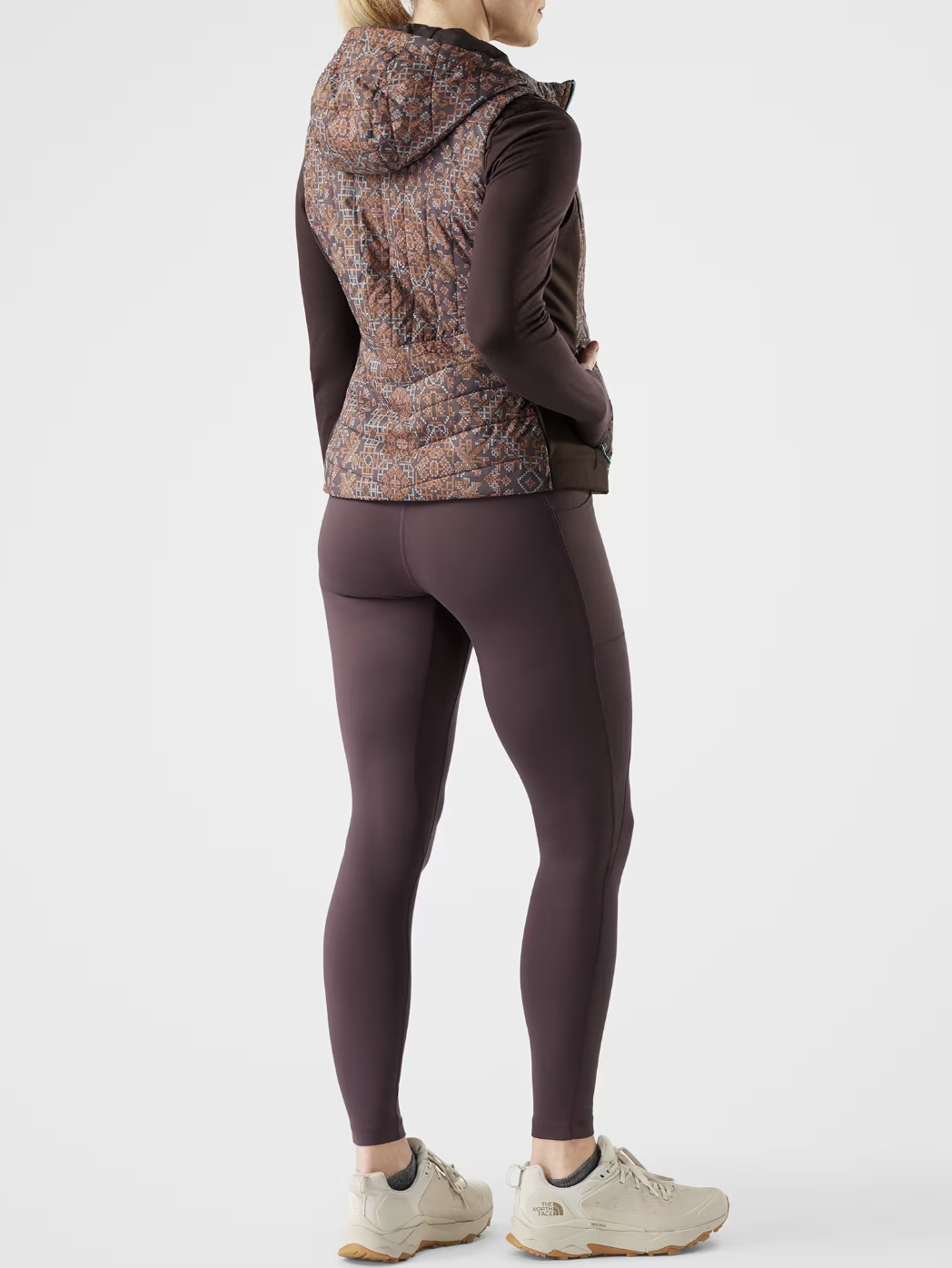 Smartwool Women's Smartloft Vest Mink Nordic Fair Isle