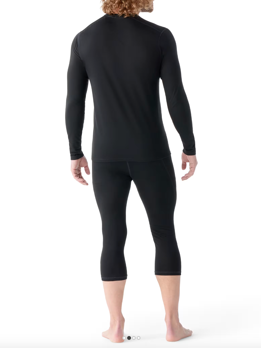 Smartwool Men's Classic All-Season Merino Base Layer Crew Boxed Black