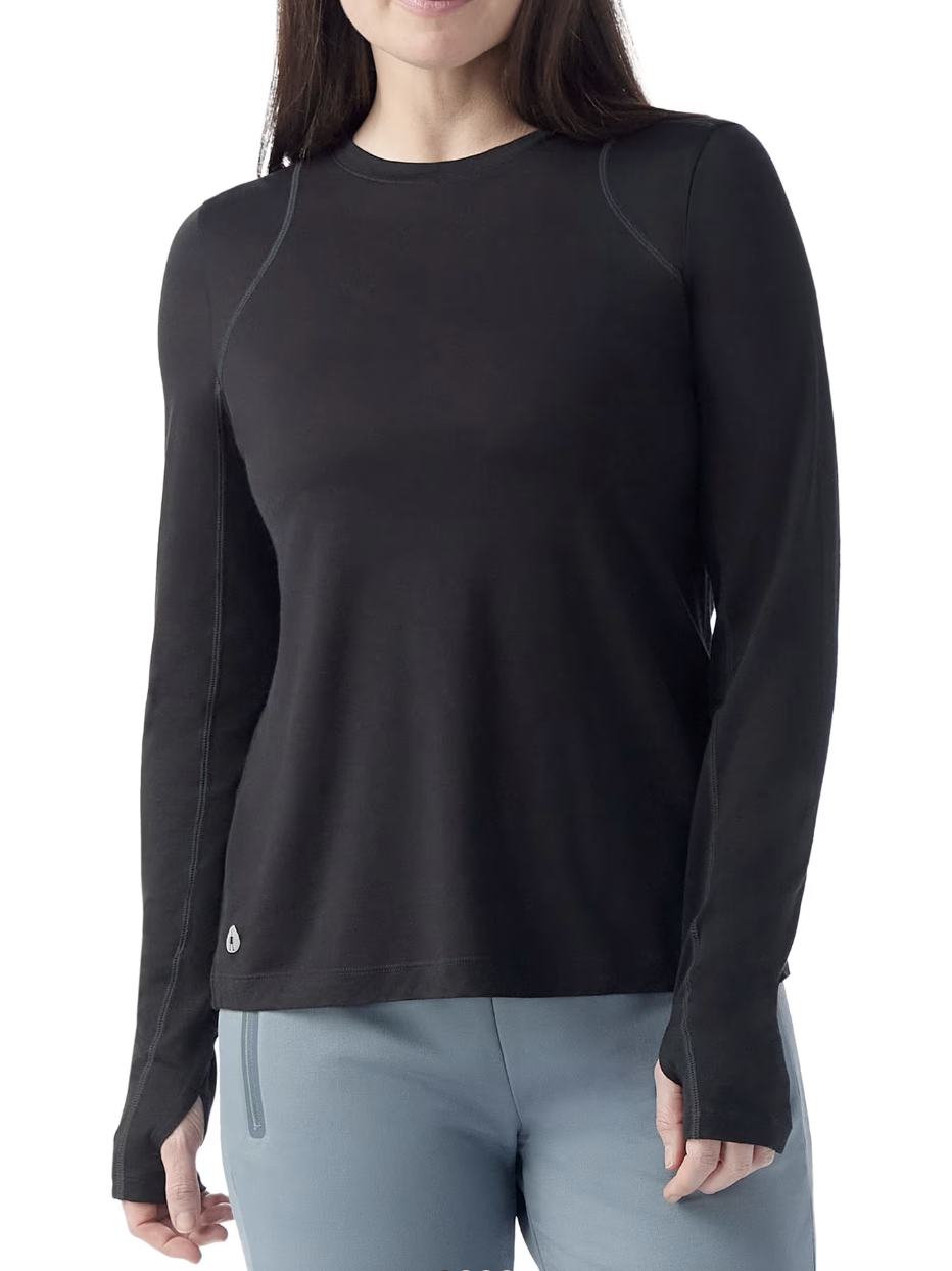 Smartwool Women's Active Long Sleeve Black