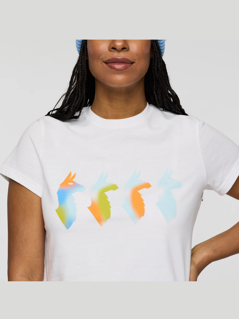 Cotopaxi Cuatro Bitmap T-Shirt Women's White