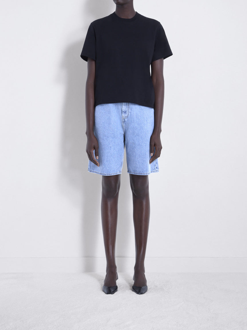 Loulou Studio Telanto Organic cotton T-Shirt Black