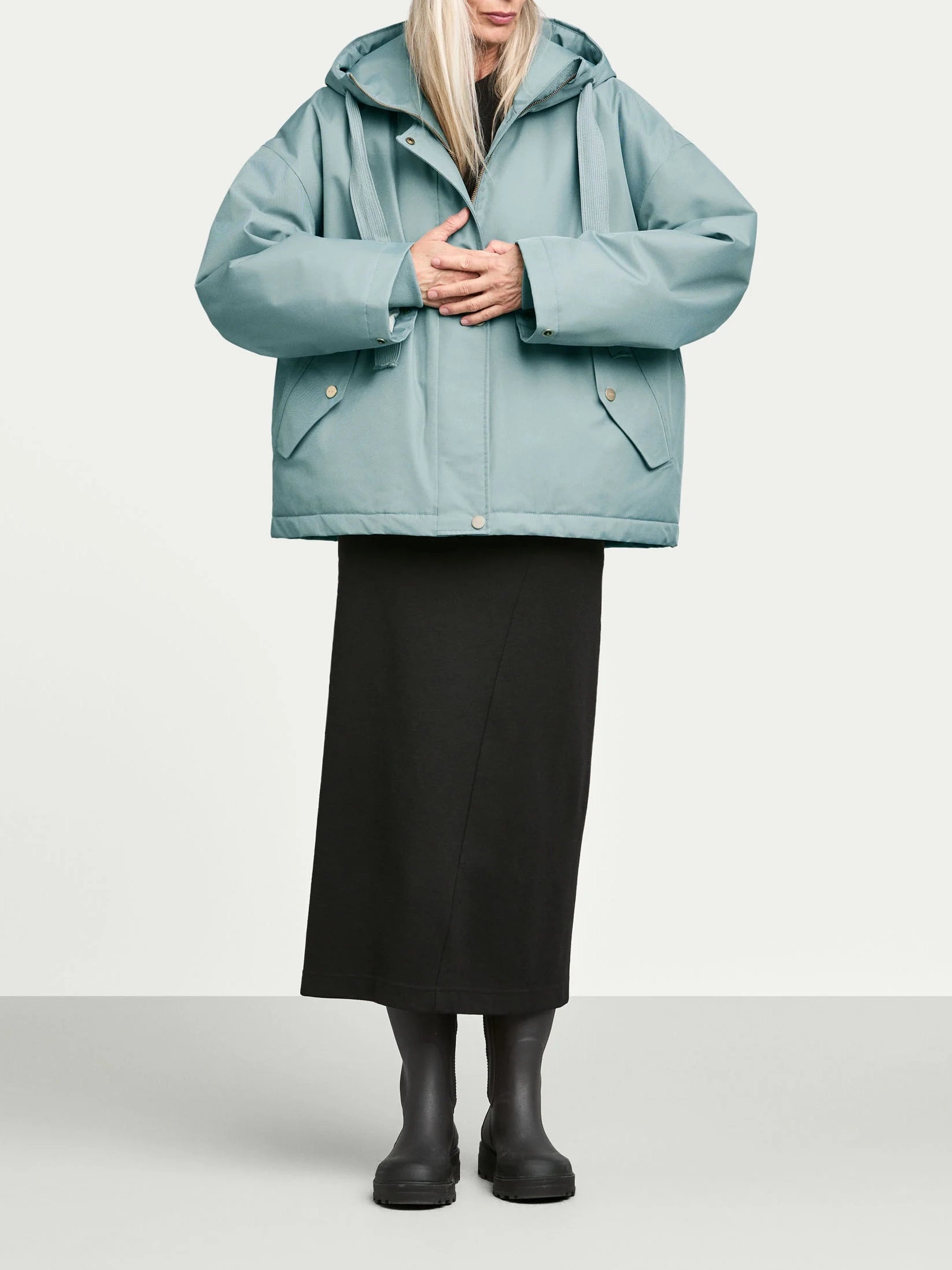 G-Lab Rosie Silk Feel Jacket Moon Blue
