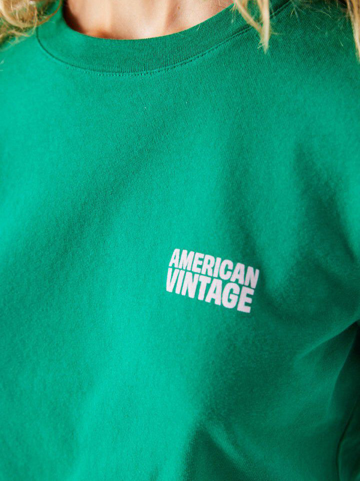 American Vintage Women's T-shirt Ykobow Spirulina