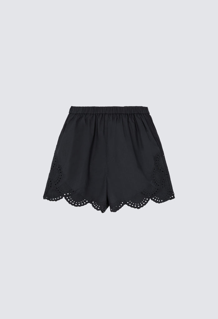 Loulou Studio Aurora Cotton Poplin Trousers Black