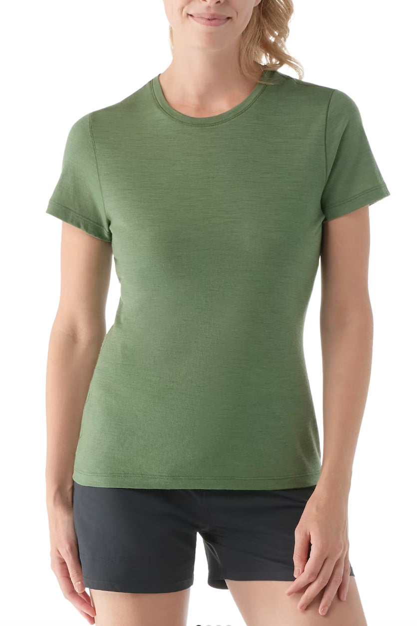 Smartwool Women's Merino Short Sleeve Tee Fern Green