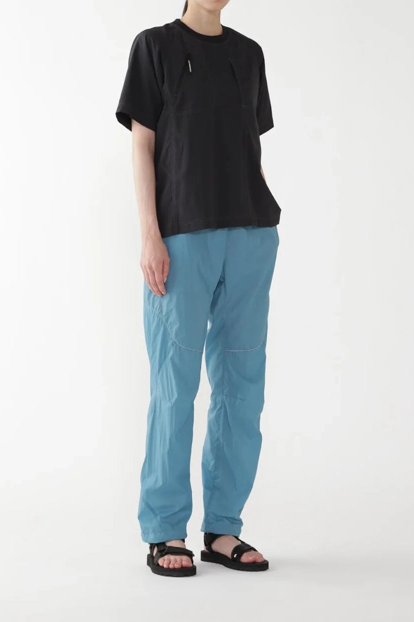 And Wander Stretch Rip Pullover Black