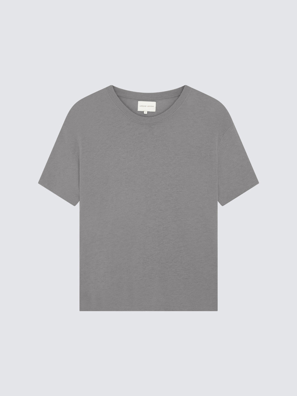 Loulou Studio Ezra Wool Blend Jersey T-shirt Concrete Gray