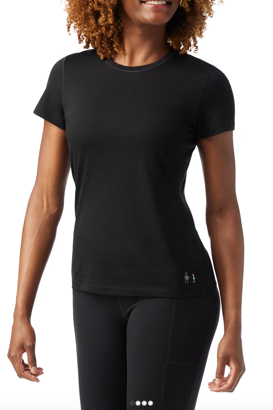 Smartwool Women's Merino Short Sleeve Tee Black