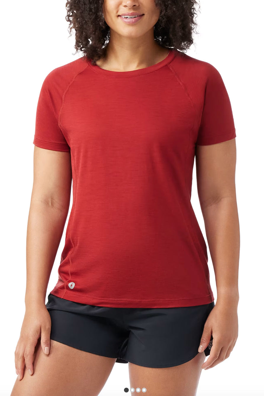 Smartwool Women's Active Ultralite Short Sleeve Currant