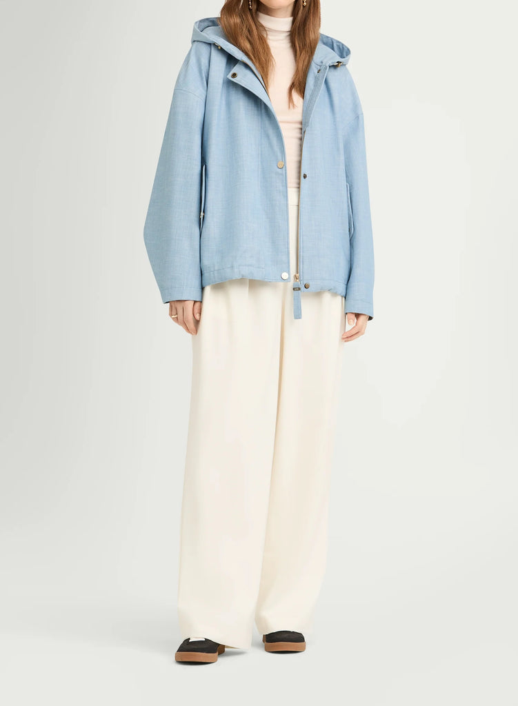 G-Lab Elle Jacket Summer Denim Light Indigo