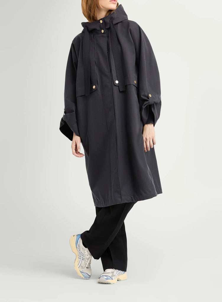 G-Lab Milla II Coat Soft Canvas Dark Navy