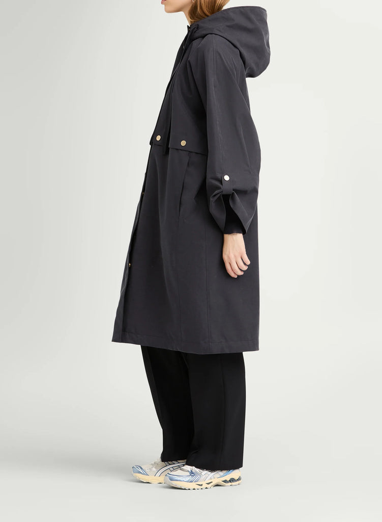G-Lab Milla II Coat Soft Canvas Dark Navy