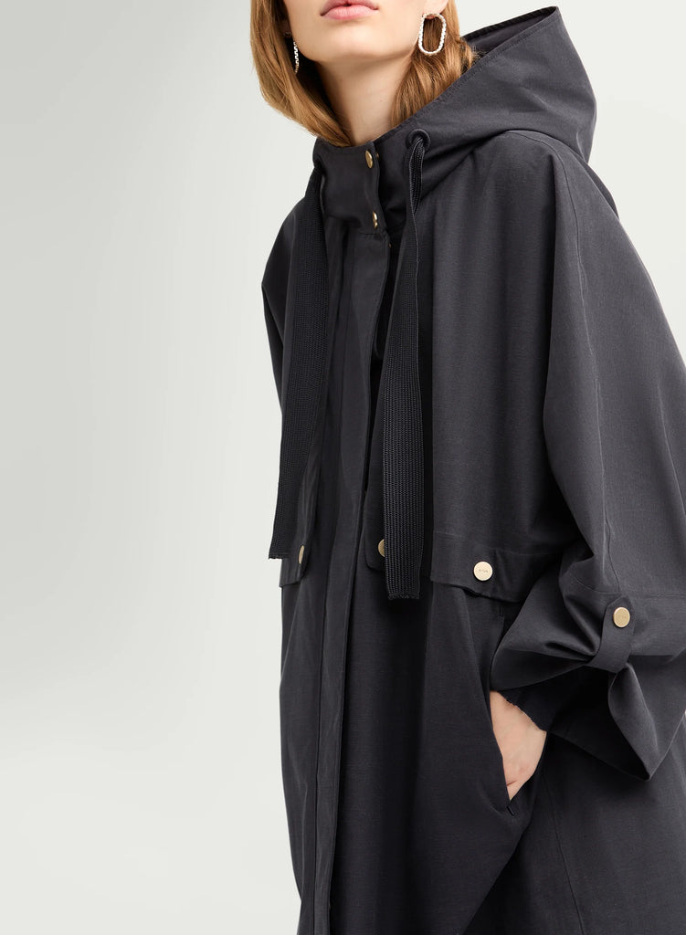 G-Lab Milla II Coat Soft Canvas Dark Navy