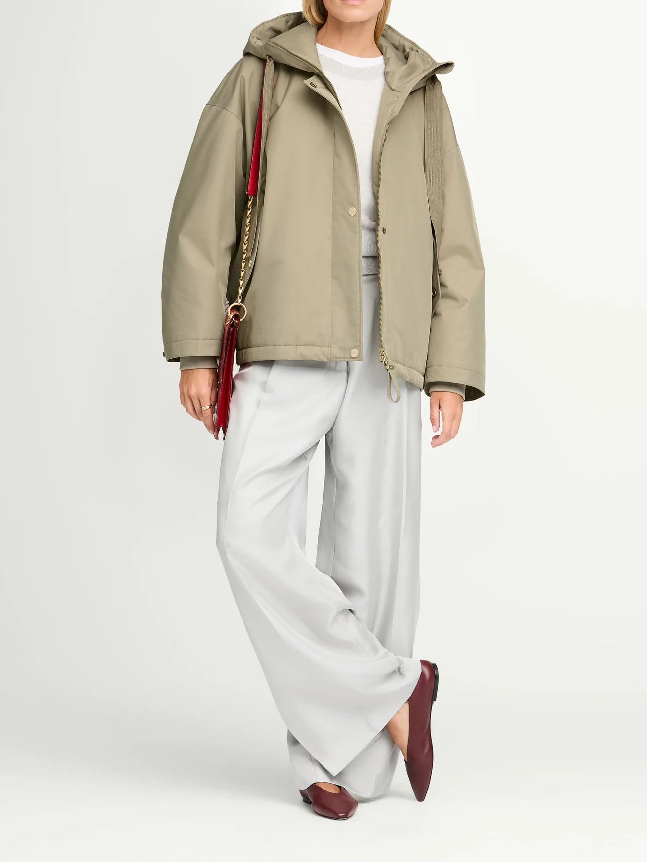 G-Lab Rosie Silk Feel Jacket Clay