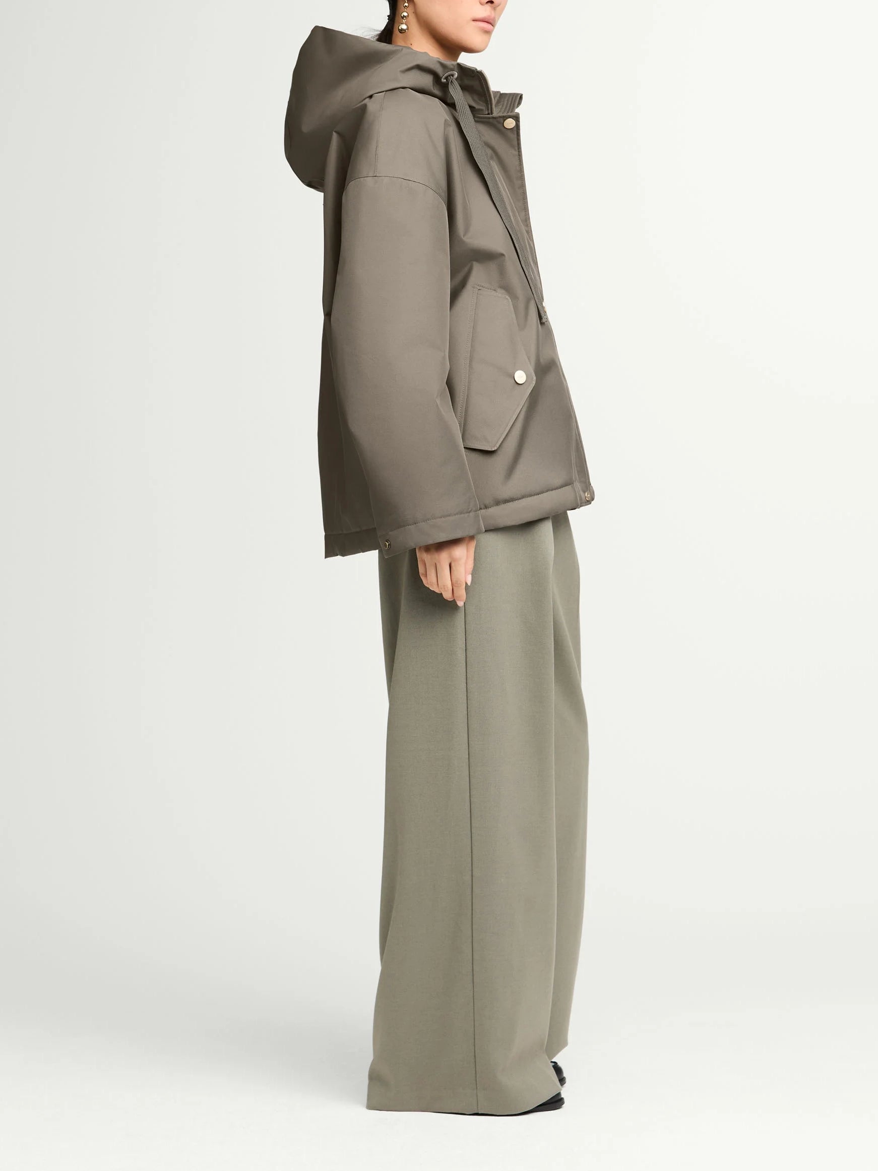 G-Lab Rosie Silk Feel Jacket Taupe