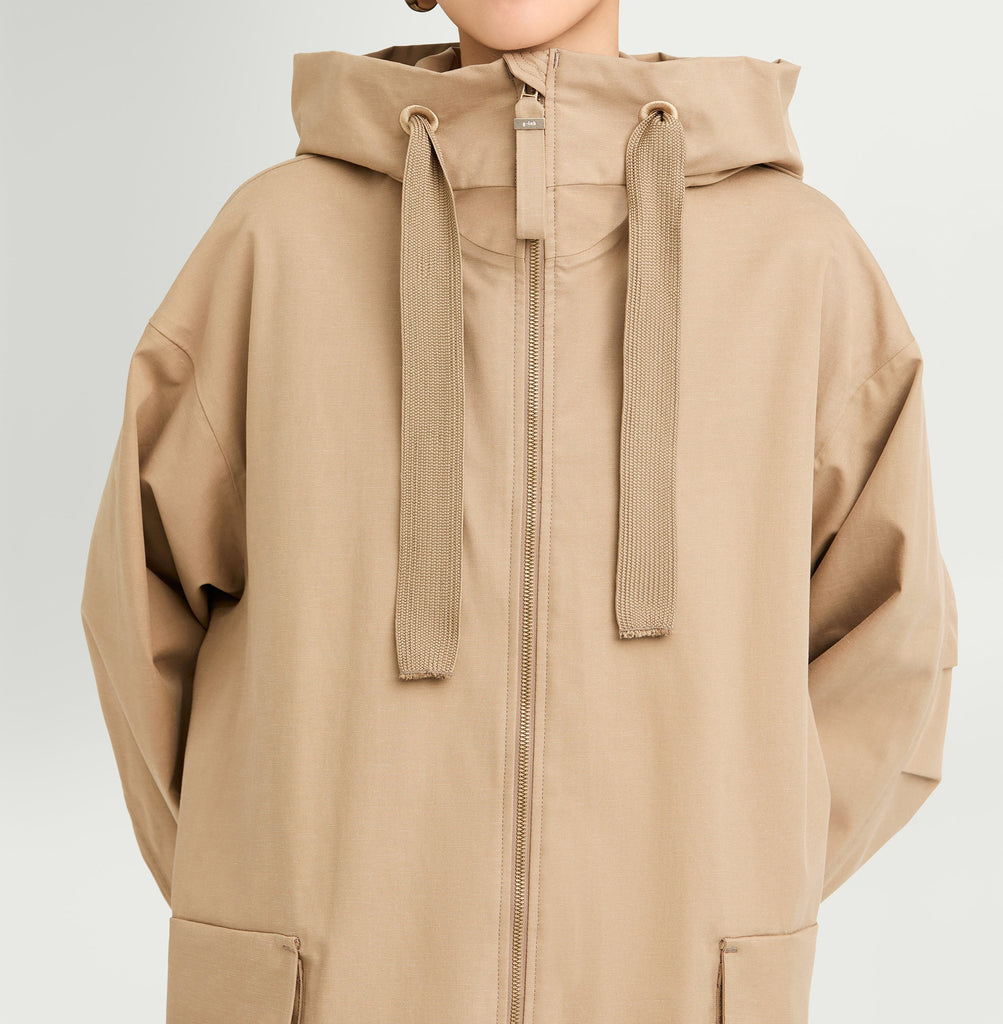 G-Lab Una Coat Soft Canvas Sand
