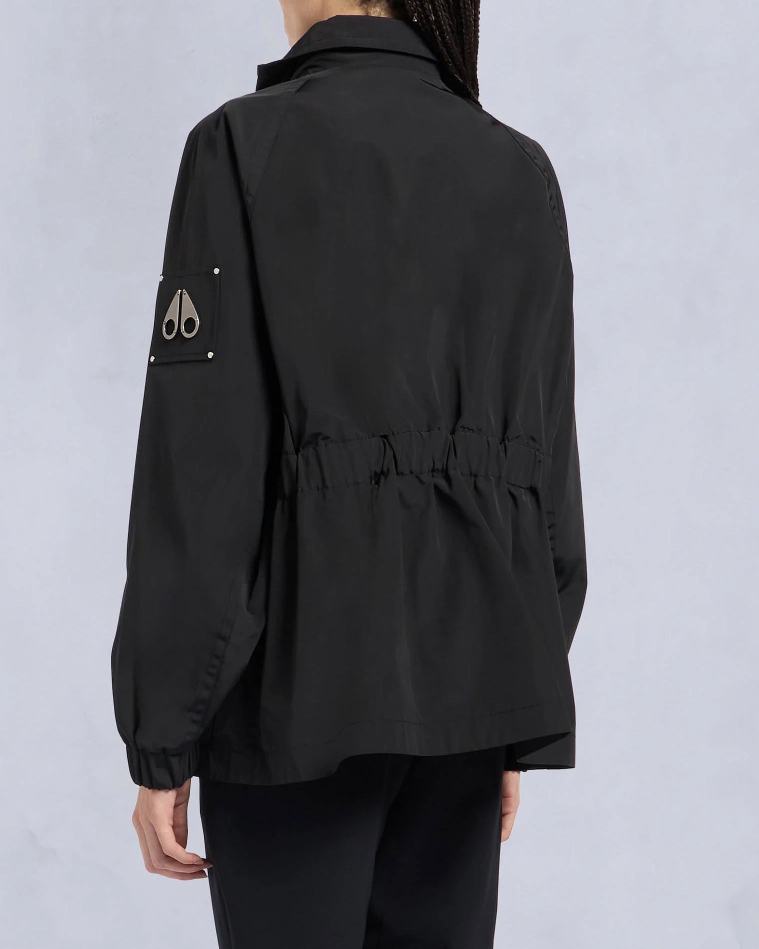 Moose Knuckles Rosemont Windbreaker Black