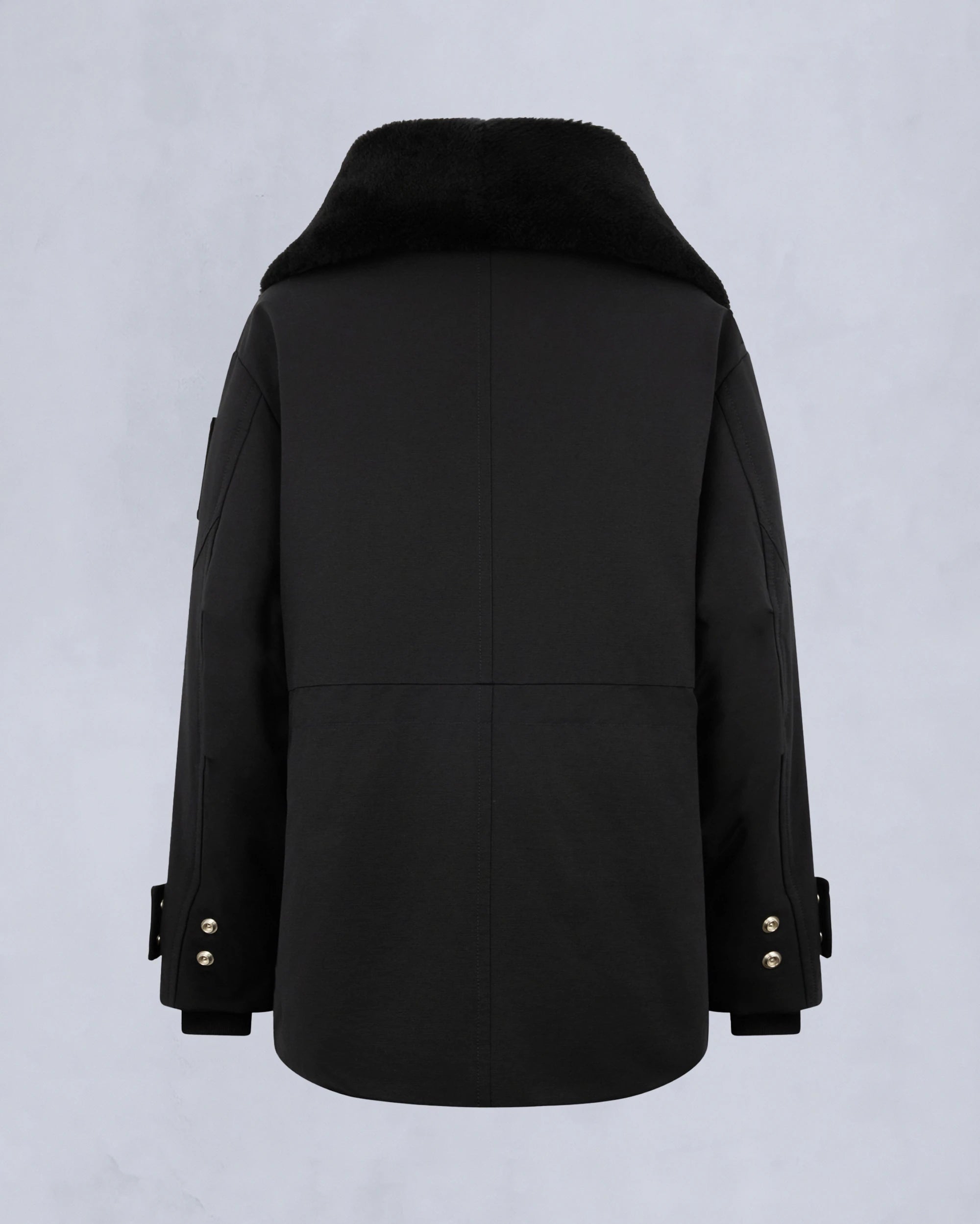 Moose Knuckles Original Aurora Shearling Jacket Black