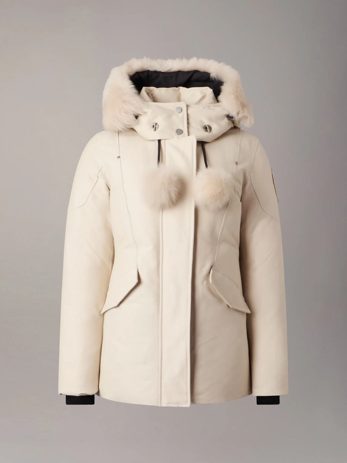 Moose Knuckles W Original 3Q Down Jacket Alabaster Alabaster